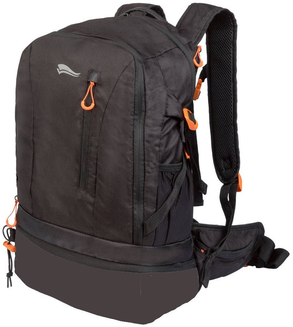 

Рюкзак спортивный с дождевиком Crivit Rucksack 25L IAN365413 черный TS
