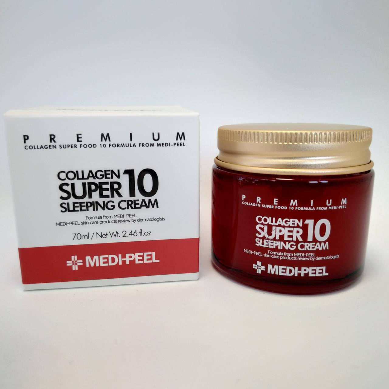 

НОЧНОЙ КРЕМ С КОЛЛАГЕНОМ MEDI-PEEL COLLAGEN SUPER 10 SLEEPING CREAM