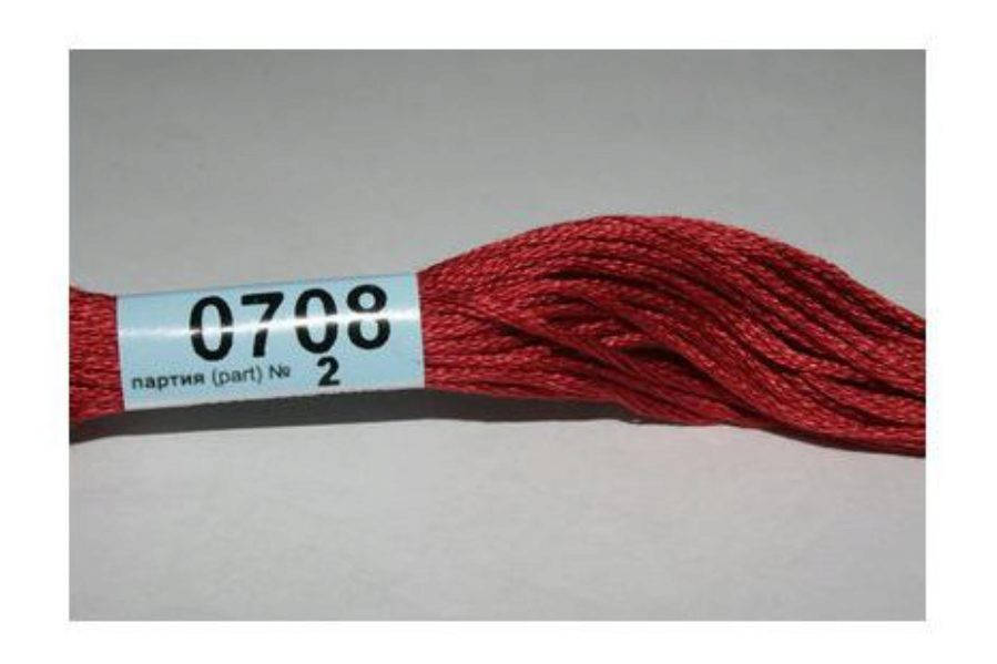 

Мулине гамма 0708 кораллово красный т.