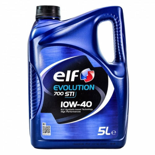 

ELF 10w-40 Evolution 700 STI бензин 5л Масло моторное