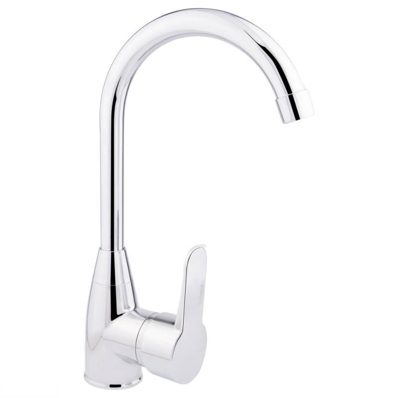 

Смеситель для кухни Brinex 35C 007 термопластик, Хром