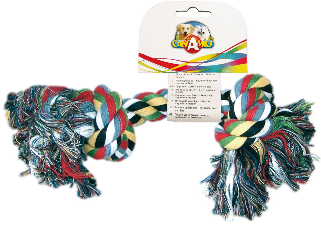 

Игрушка для собак канат грейфер 2 узла 18 см Croci