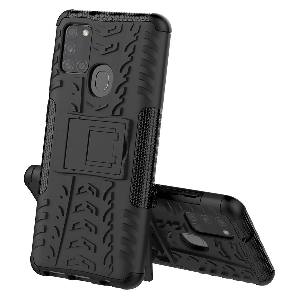 

PC + TPU чехол Armor на Samsung Galaxy M31 (8 цветов) черный