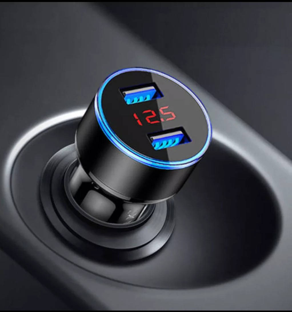 

Автомобильное зарядное устройство с 2-мя USB