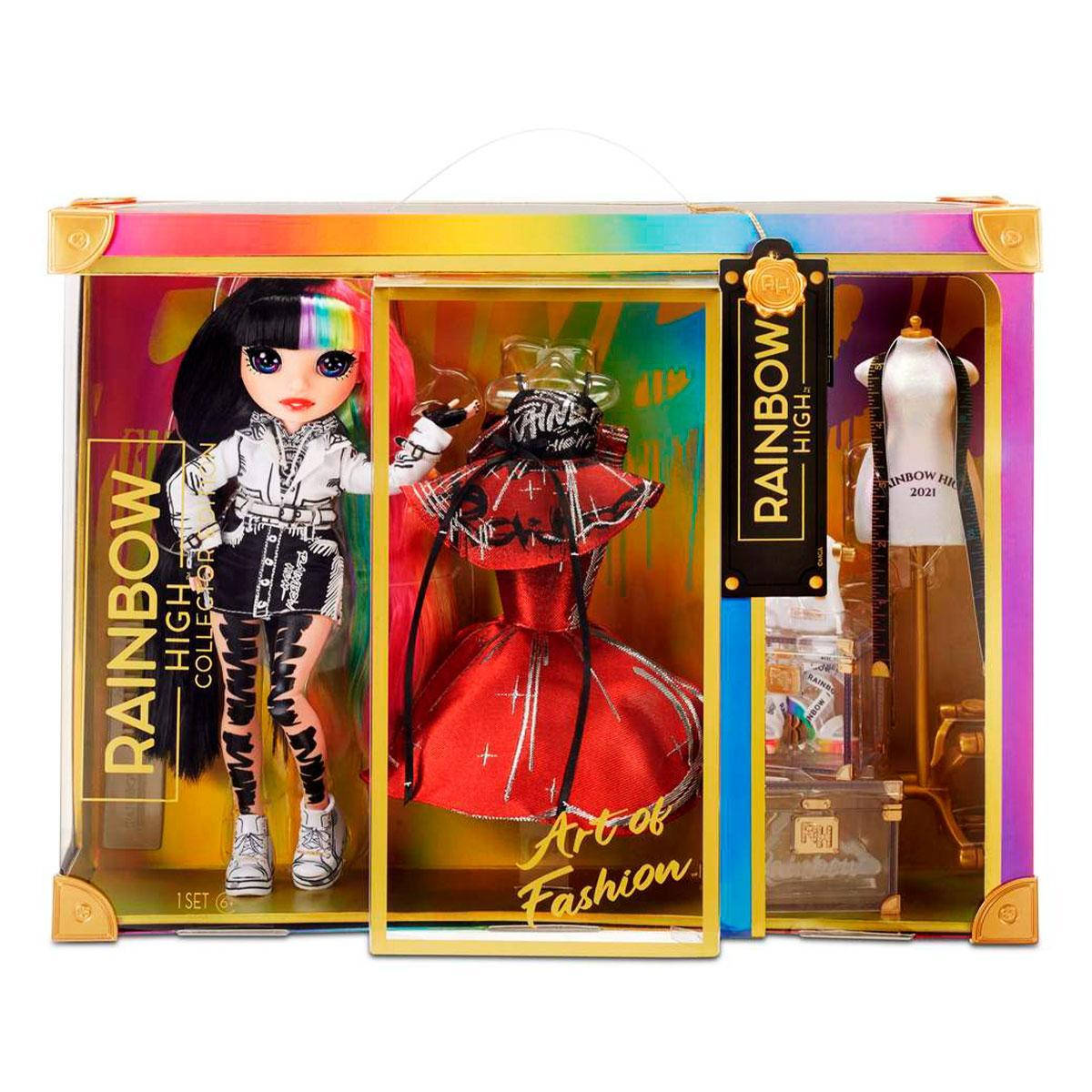 

Кукла Рейнбоу Хай Дизайнер Rainbow High Collector Doll Jett Dawson 576761