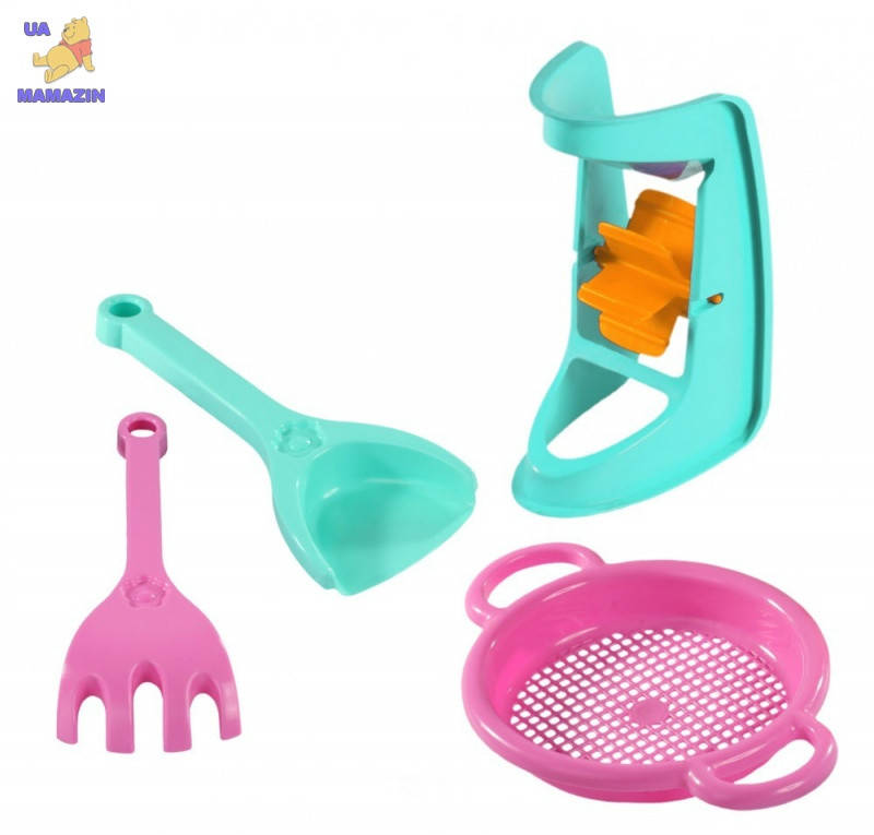 

Набор для песка Фантазия с мельницей 4 элемента, TM Тигрес