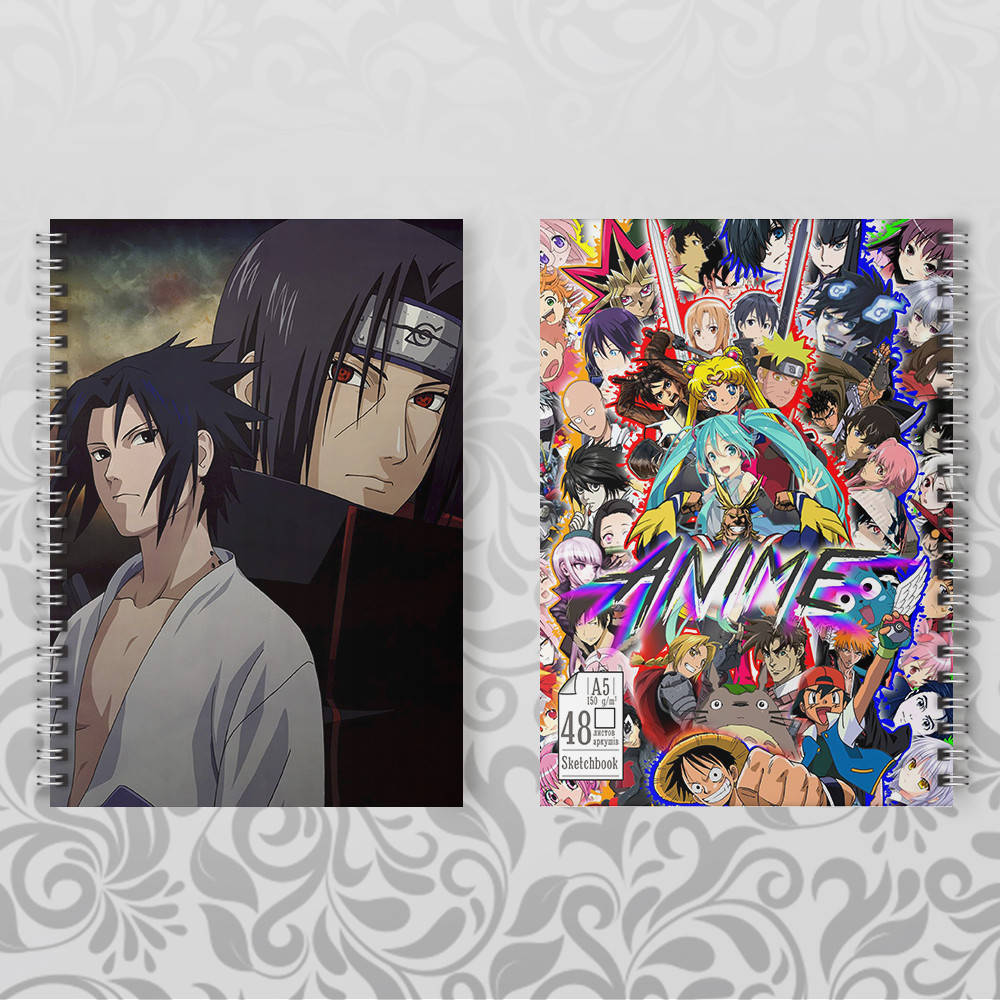 

Скетчбук Аниме Naruto 008