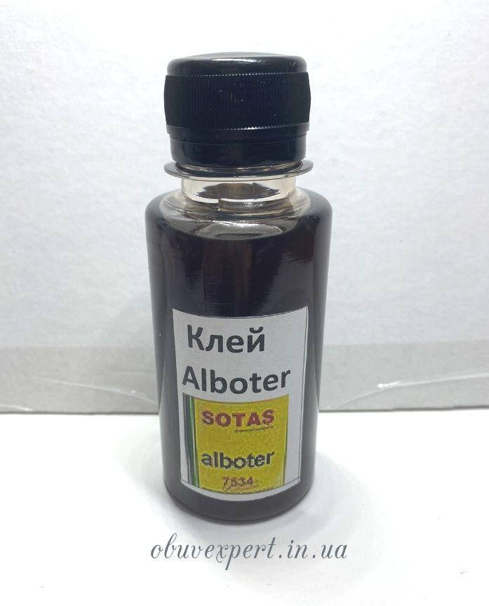 

Клей поліхлоропреновий (наіріт) Alboter 0,1 л, чорний