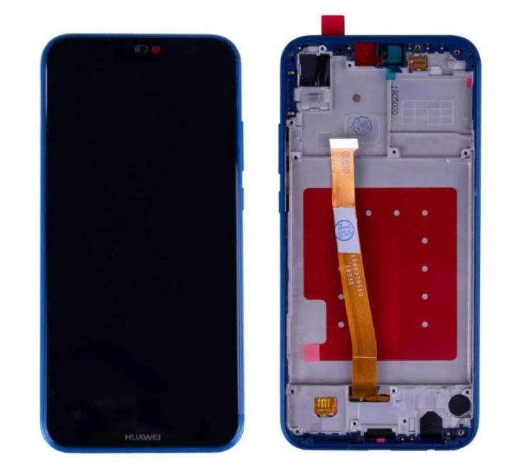 

Модуль (сенсор + дисплей) для Huawei P20 Lite (ANE-LX1) Black + Blue Frame