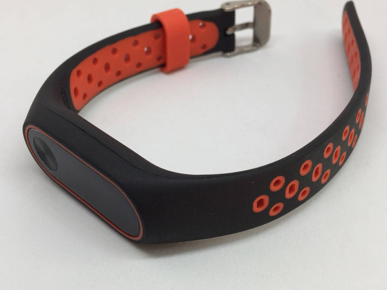 

Ремешок для Xiaomi Mi Band 2 ми бенд 2 чёрно-красный