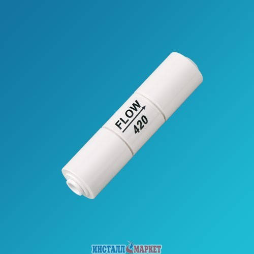 

Ограничитель потока 420 мл/мин 1/4" шланг x 1/4" шланг тип JG