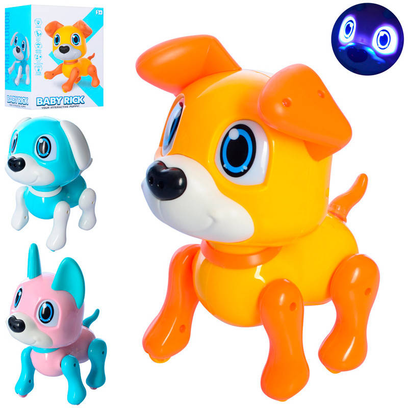 

Интерактивная игрушка 881 "Собачка" сенсорная, звук, свет, 3 цвета