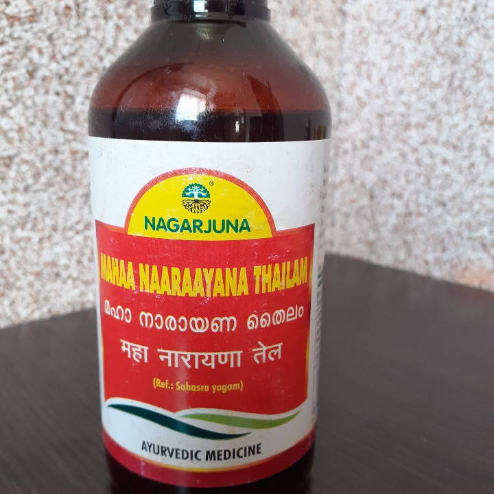 

Масло для массажа Маханараяна Тайлам, 200мл., NAGARJUNA, MAHAA NAARAAYANA THAILAM