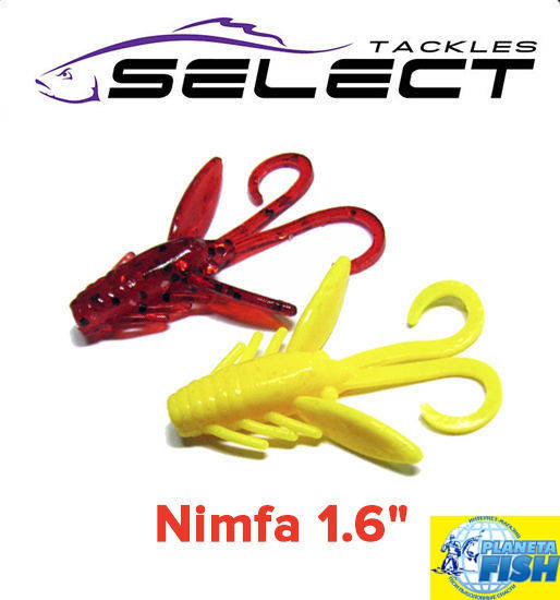 

Силикон Select Nimfa 1.6" (10шт)