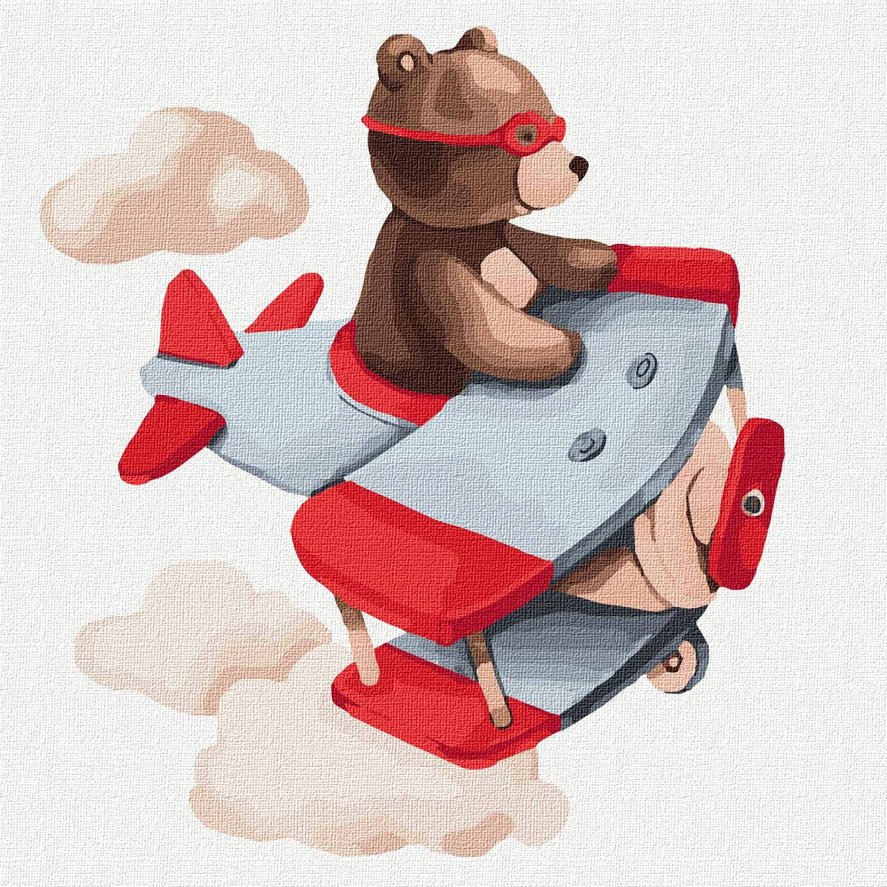 

Картина по номерам КНО2343 Путешествуя небом ©tanya_bonya, 30*30см Идейка