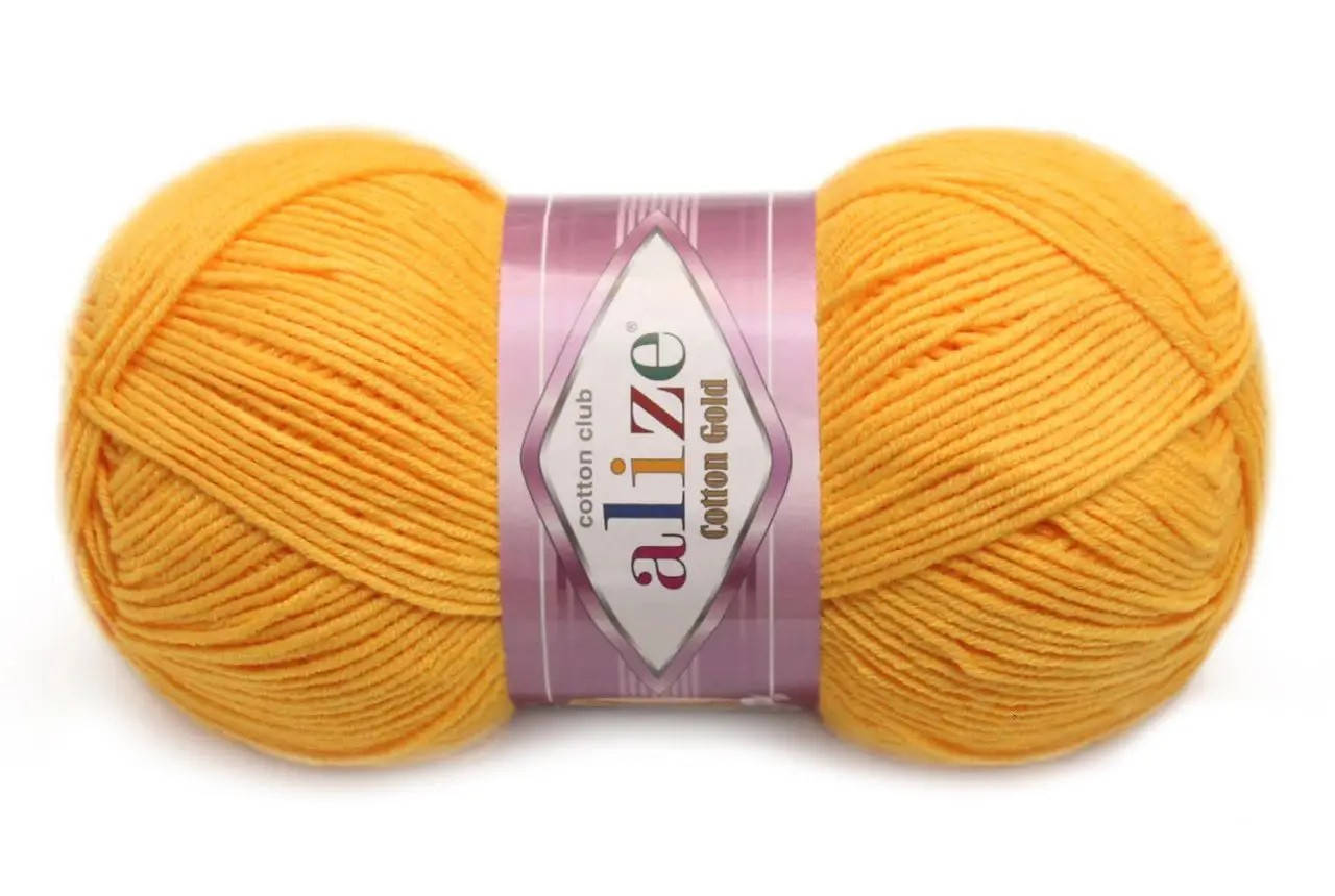 

Alize Cotton Gold, Темно-желтый №216