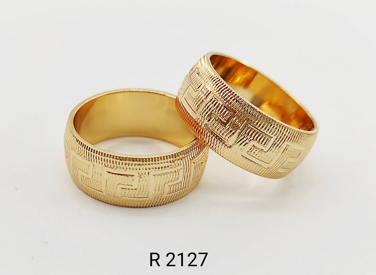 

Обручальные кольца с египетским узором 10 мм. Медицинское золото, Медзолото.