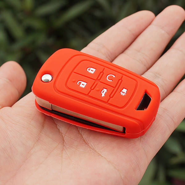 

Силиконовый чехол для ключа Chevrolet Aveo Cruze Orlando Captiva Tracker tahoe Malibu Volt Colorado Chevy Spar, Черный