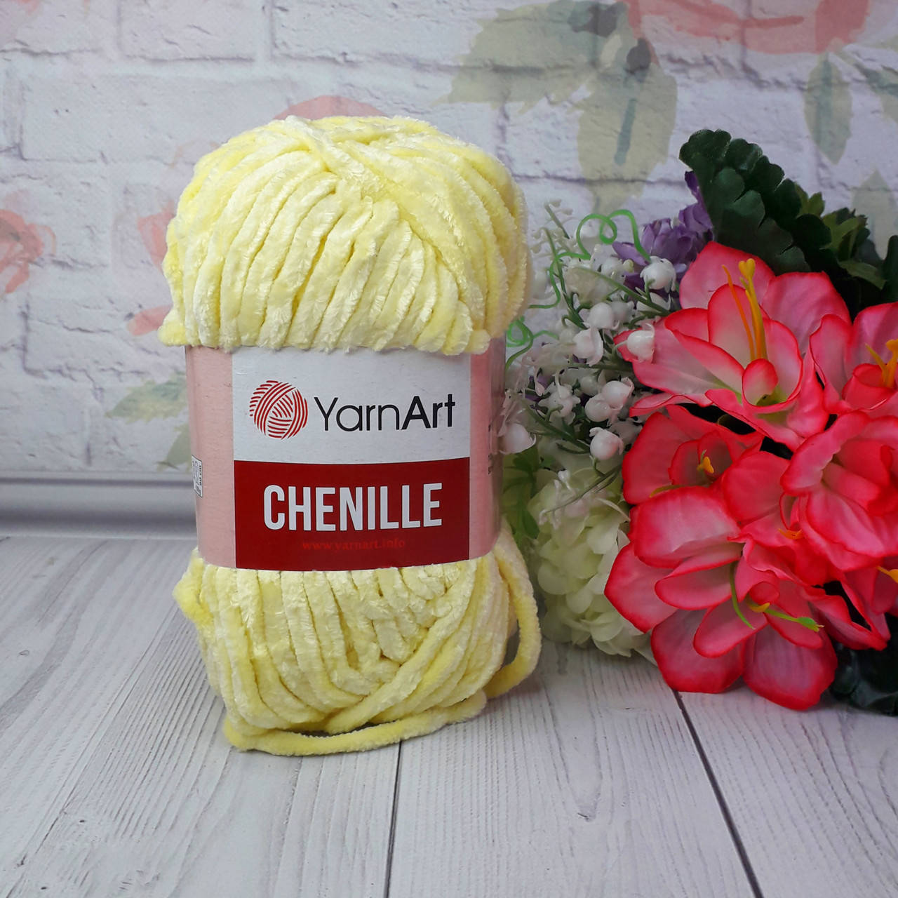 

Плюшева пряжа YarnArt CHENILLE (Ярнарт Шенілл)