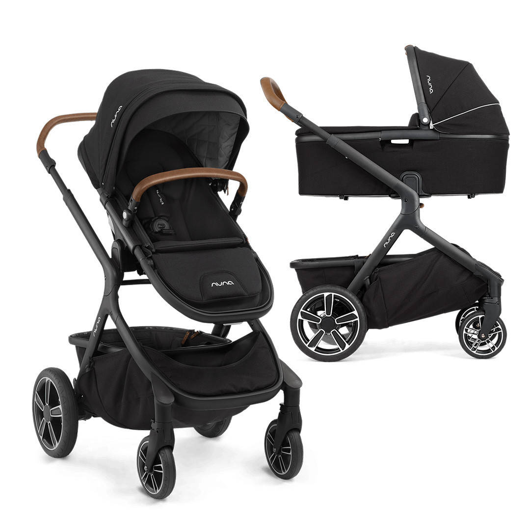 

Универсальная коляска 2 в 1 Nuna Demi Grow Ebony