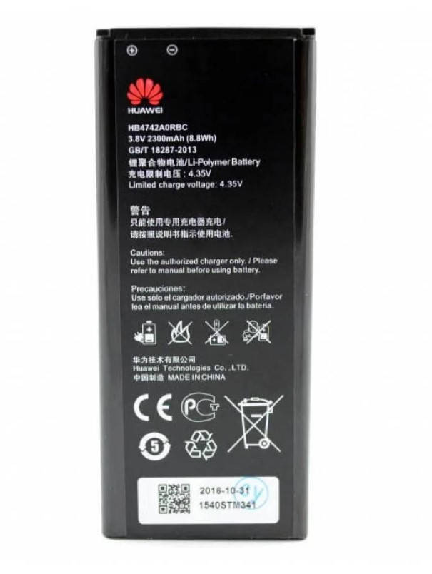 

Аккумулятор акб батарея Huawei HB4742A0RBW/HB4742A0RBC 2300 mAh