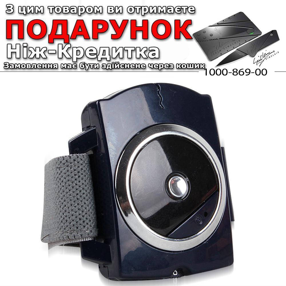 

Сенсорний браслет від хропіння Антихрап Чорний