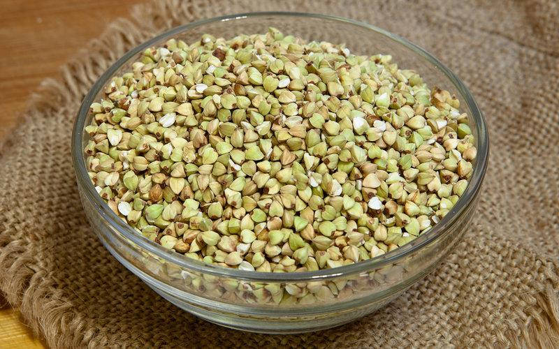 

Гречка зелена необсмажена 1 кг