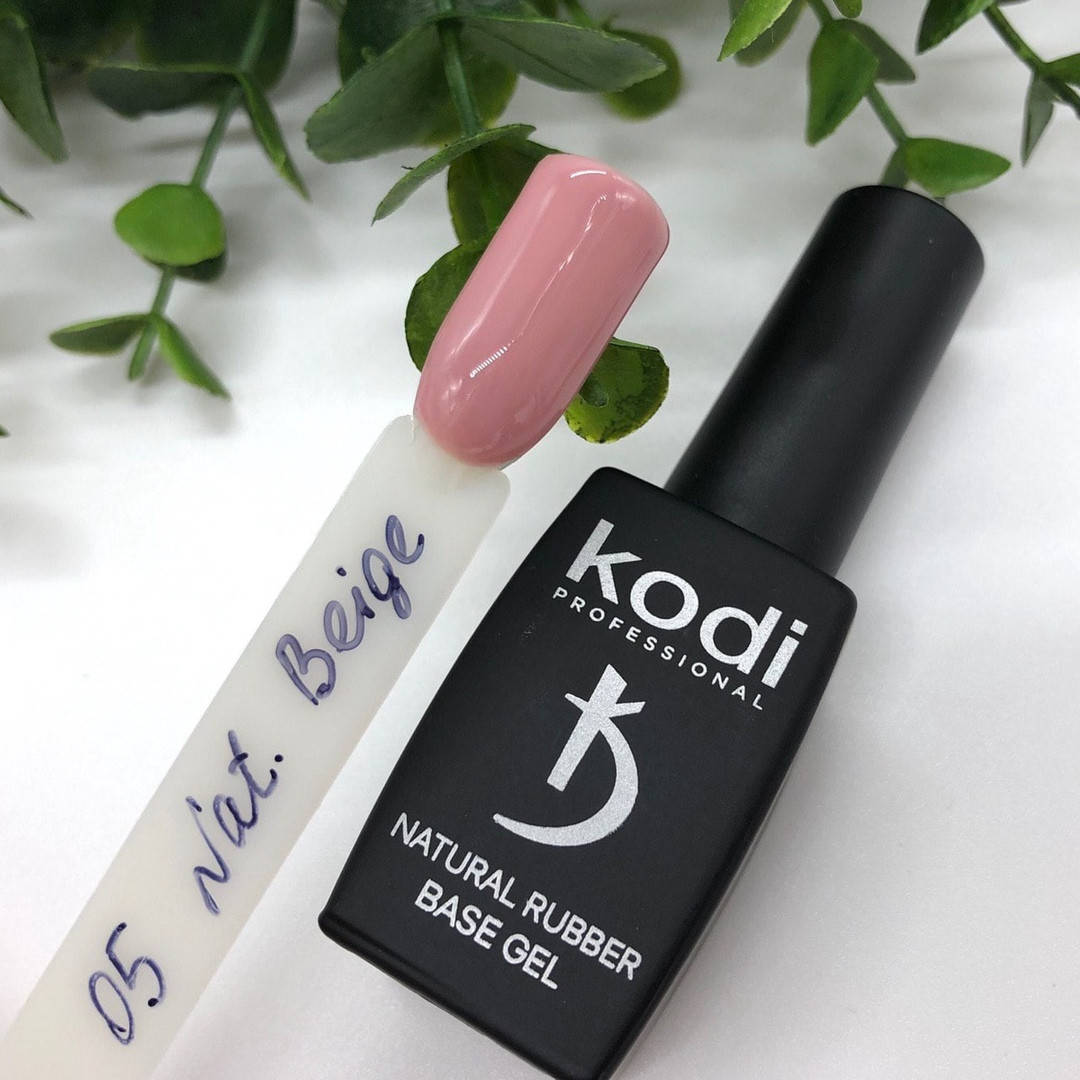 

Кавер база Kodi для гель-лака Natural Rubber Base №05, 12 мл