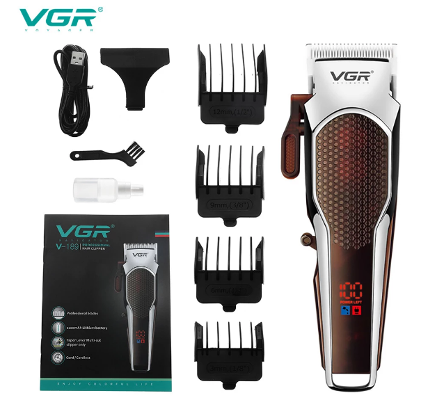 

Професійна безпровідна машинка для стрижки VGR V-189