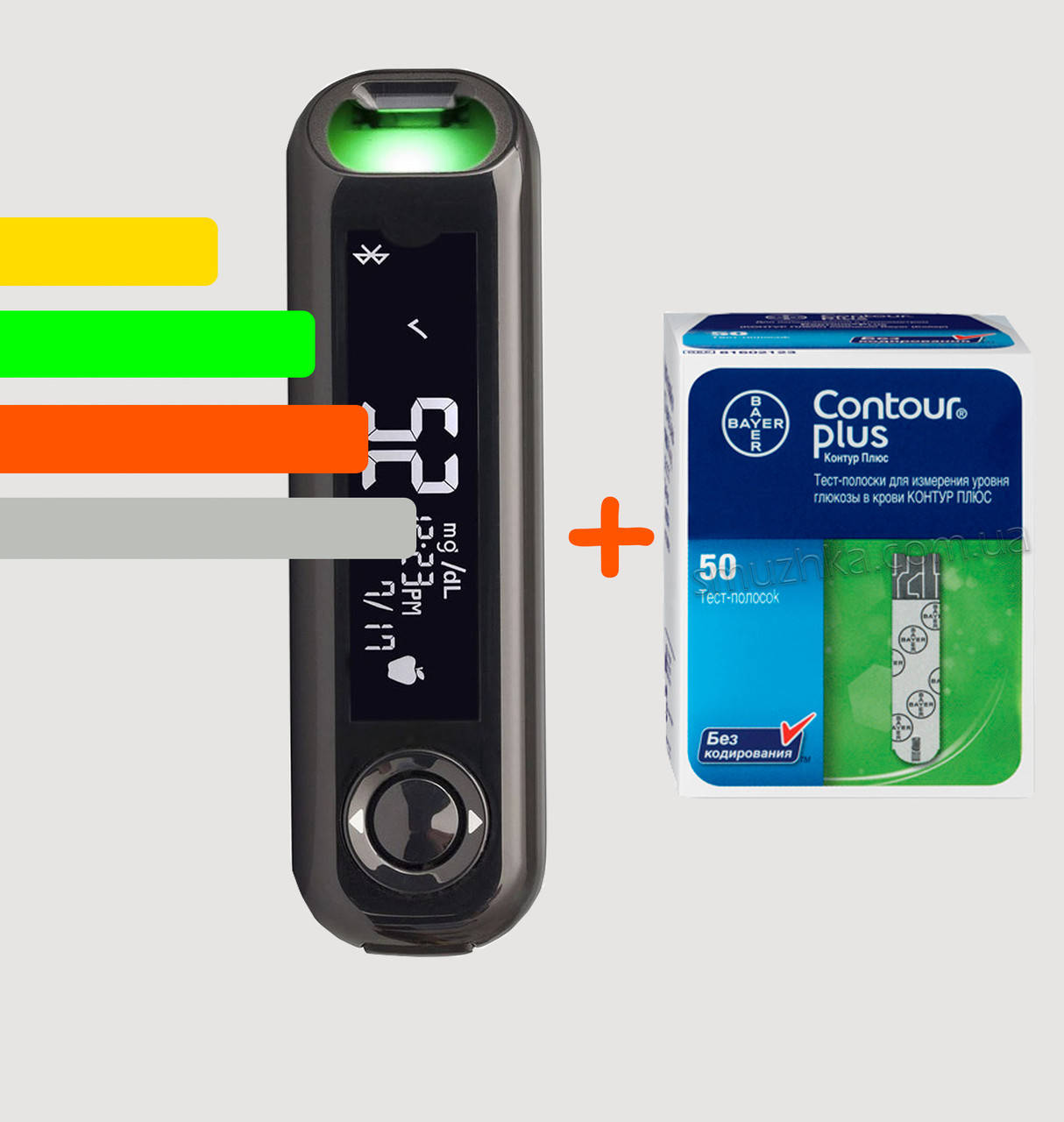 

Глюкометр Contour Plus ONE- Контур Плюс Ван +50 тест-полосок