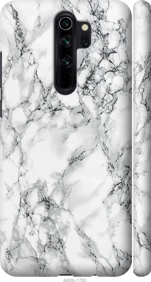 

Чехол для Xiaomi Redmi Note 8 Pro с картинкой на Ксяоми, сяоми, ксиоми редми ноте 8 про с принтом Мрамор белый, Черный