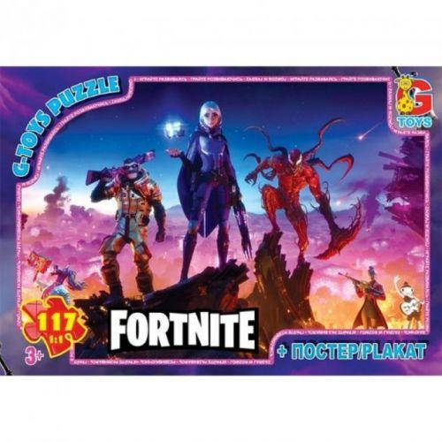 

Пазлы "Fortnite", 117 элементов + плакат