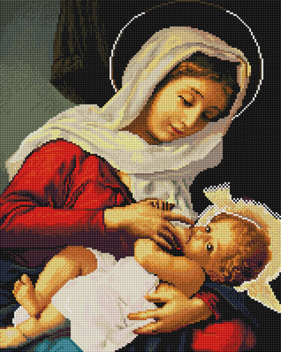 

Набор для алмазной мозаики ColorArt 40х50 Кормилица SP008