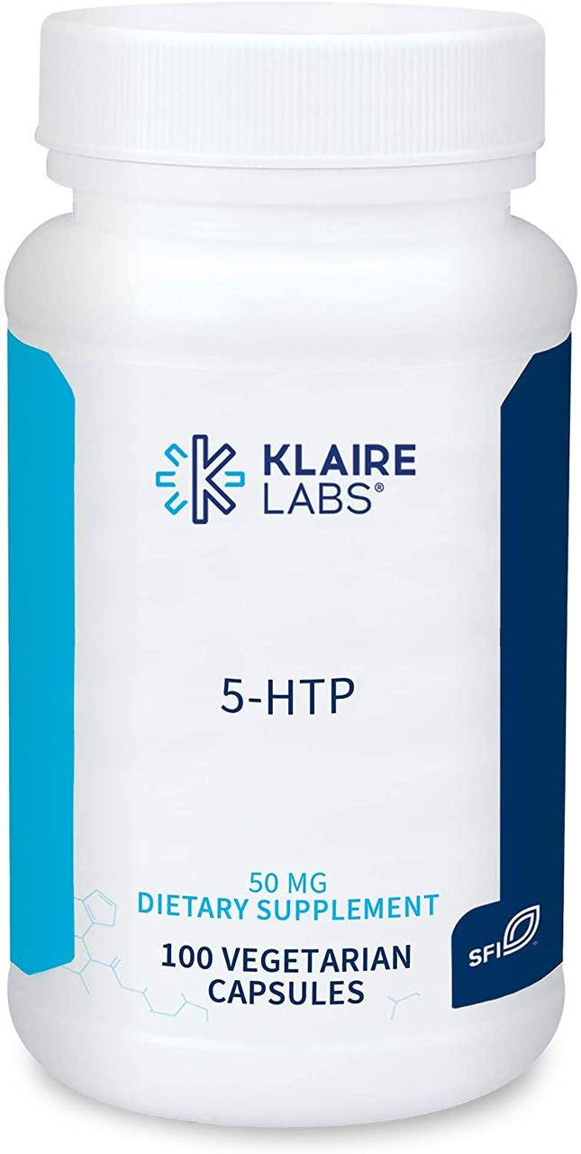 

Klaire Labs, 5-HTP (L-5-гидрокситриптофан) 50 мг, 100 капсул