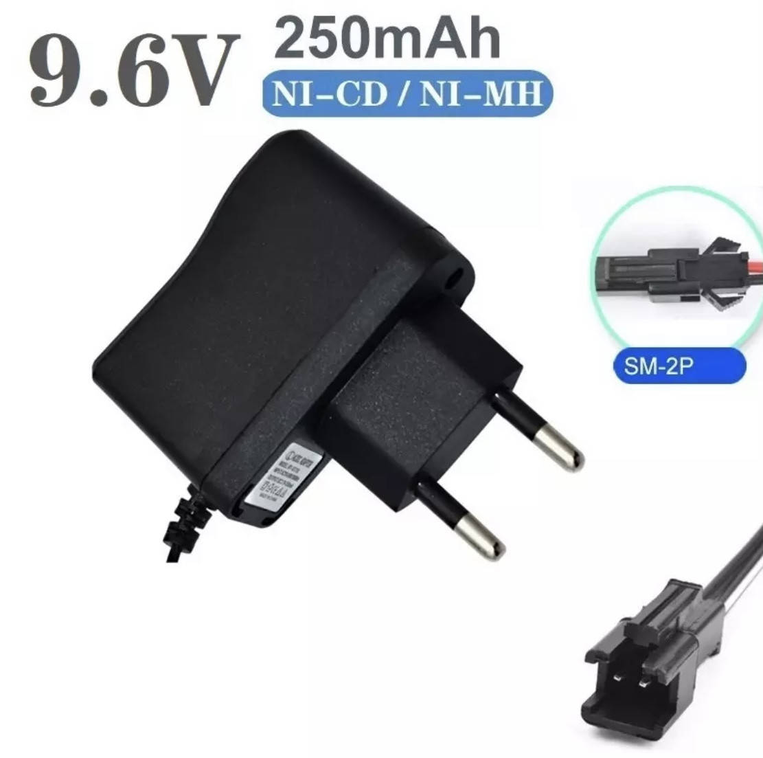 

Зарядное устройство 9.6V 250 mA Ni-CD Ni-MH