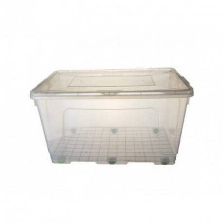 

Контейнер для хранения Al-Plastic BigBox с колесиками 80л 81х45 см h38,2 см полипропилен (№3 364)