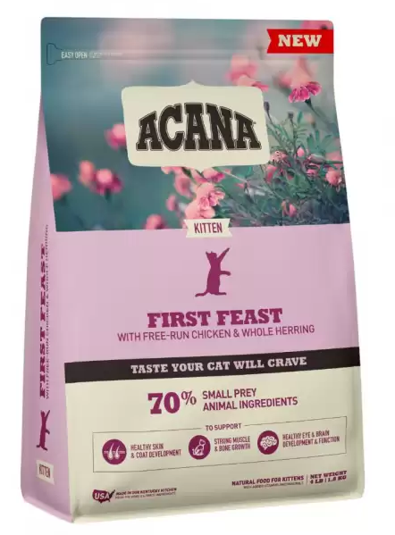 

Acana First Feast Kitten 1,8кг корм для котят