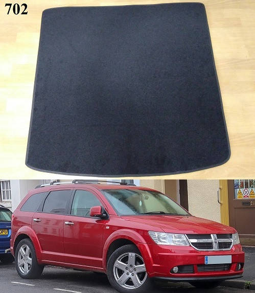 

Ворсовый коврик багажника Dodge Journey '07-20