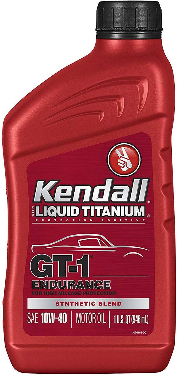 

Моторное масло Kendall GT-1 Endurance Liquid Titanium 10w-40 (0,946л)