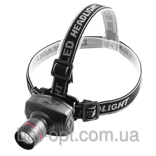 

Фонарь налобный светодиодный Police TK 17/6611A, Черный