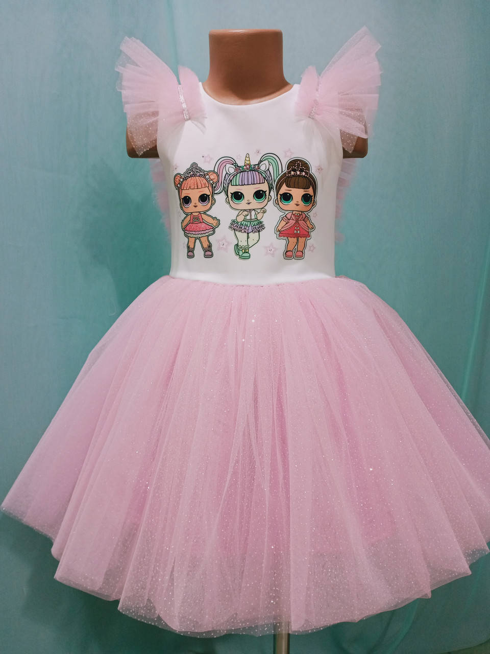 

Платье Куклы Лол розовое, Разные цвета