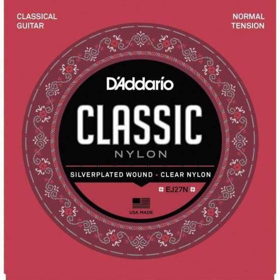 

Струны Для Классической Гитары D'Addario EJ27N Student Nylon Classical Strings Normal Tension