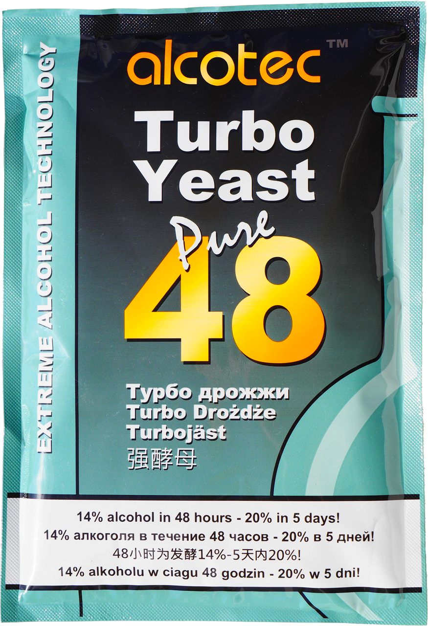 

Сухие дрожжи 48 Turbo Yeast Pure (ORIGINAL)