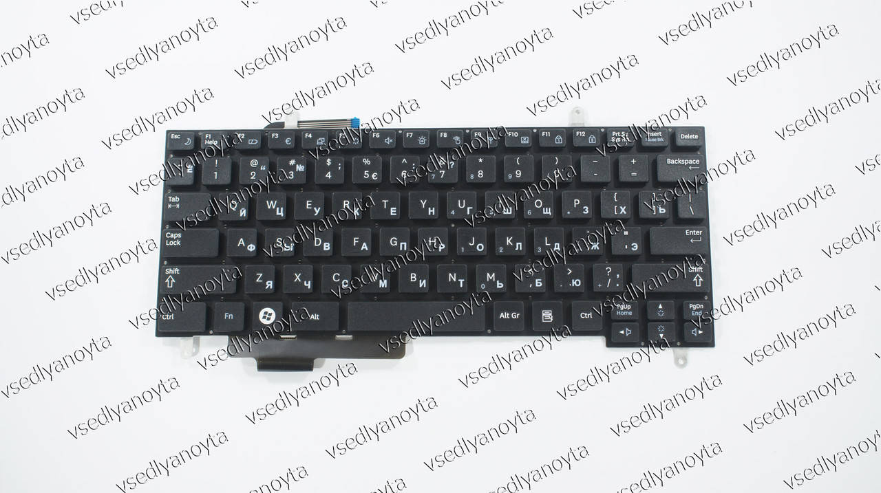 

Клавиатура для ноутбука SAMSUNG (N210, N220, N230, N350) rus, black, с петлями, Черный