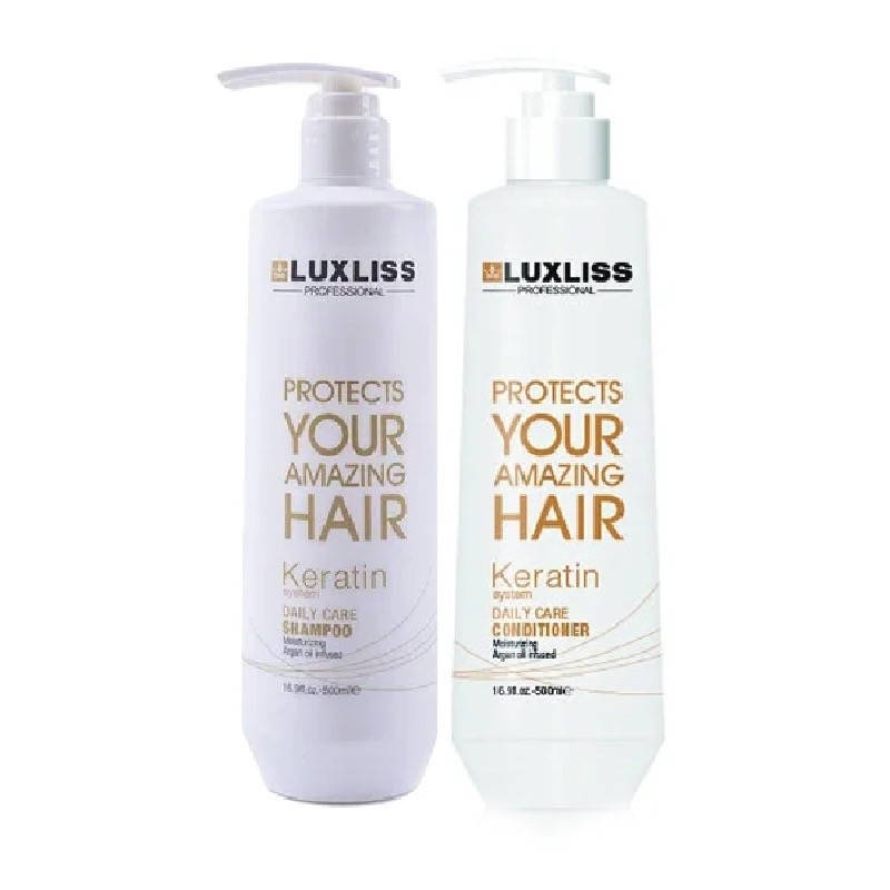 

Набор Luxliss Keratin Smoothing Daily Care шампунь 500 мл + кондиционер 500 мл