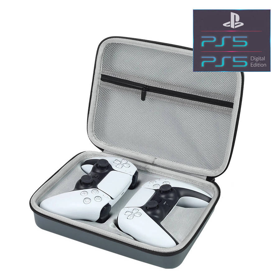 

Защитный кейс для двух геймпадов DualSense Sony PlayStation 5 (PS5/PS5 Digital Edition) жесткий футляр для