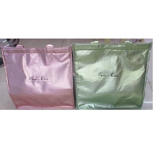 

Термосумка (сумка-холодильник, термобокс) для еды и бутылочек с ручками 25*25*8см Stenson (R26902), Разные цвета