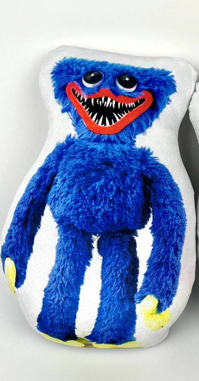 

Подушка игрушка, кукла Хаги Ваги Huggy Wuggy, Синий