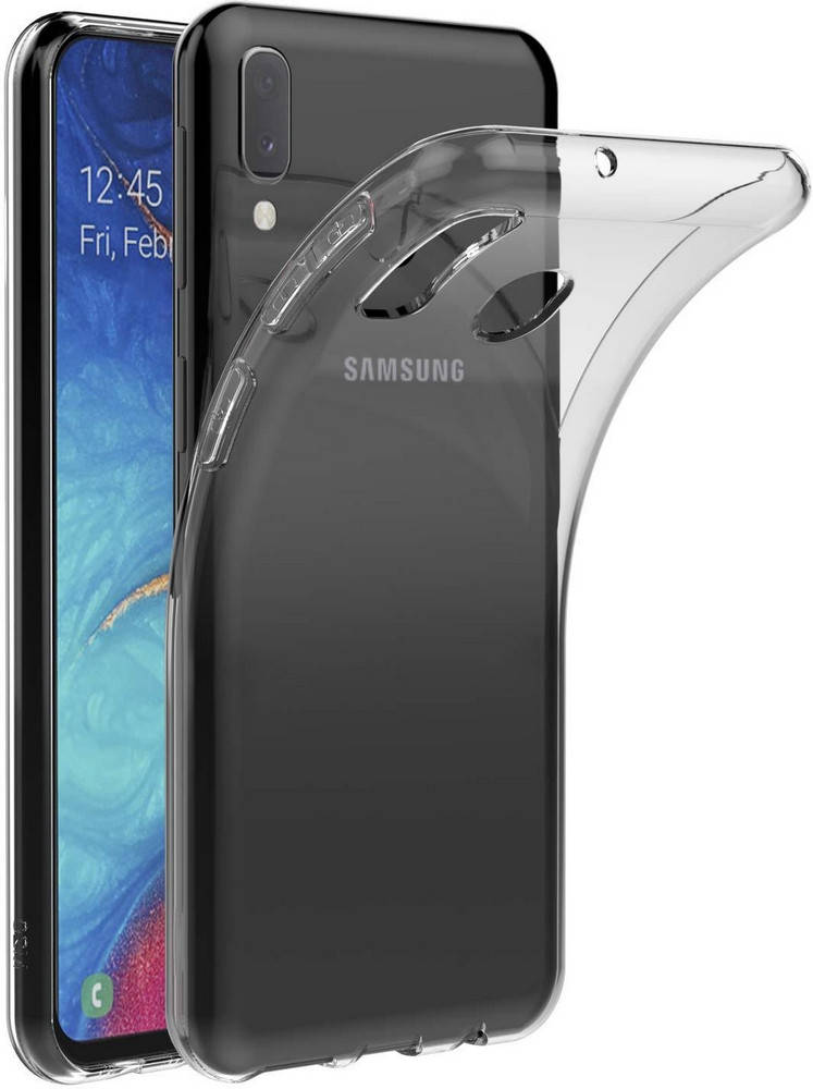 

Прозрачный Чехол OneCam Samsung Galaxy A20e A202 (ультратонкий силиконовый) (Самсунг Галакси А20е)