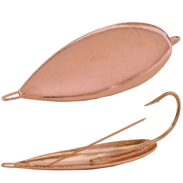 

Блесна GS Weedless Spoon Copper (незацепляйка)